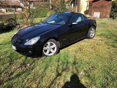 Usata Mercedes SLK200 163 CV (119 kW) 2004 Nero Cabrio