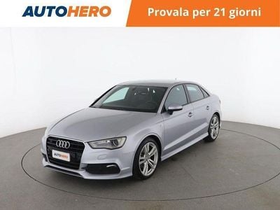 Usata Audi A3 Ambition 110 CV (80 kW) 2016 Argento Berlina