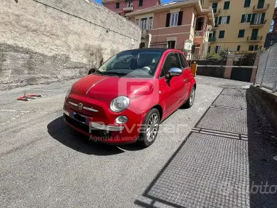 Usata Fiat 500C Lounge 69 CV (50 kW) 2013 Rosso Cabrio