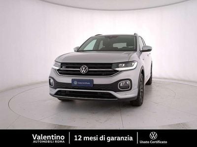 Usata VW T-Cross R-line 110 CV (80 kW) 2022 Grigio SUV