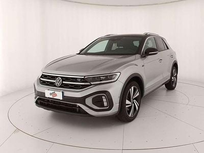 Usata VW T-Roc R-line 150 CV (110 kW) 2023 Pyrit silver metallizzato nero SUV