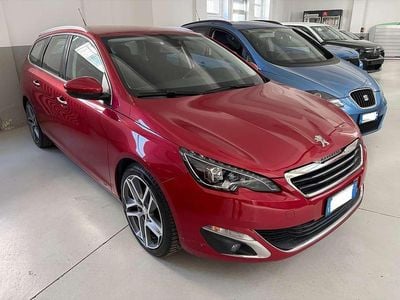 Usata Peugeot 308 SW Allure 131 CV (96 kW) 2015 Rosso Station wagon