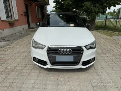 Usata Audi A1 S-Line 90 CV (66 kW) 2014 Bianco Utilitaria