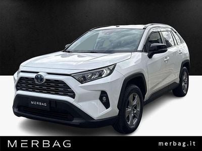 Usata Toyota RAV4 Hybrid Active 211 CV (155 kW) 2022 Bianco SUV
