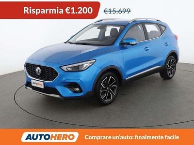 Usata MG ZS Luxury 106 CV (77 kW) 2021 Blu SUV