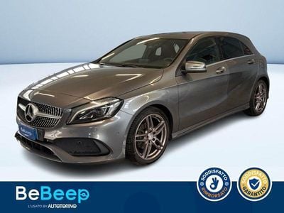 Usata Mercedes A200 Premium 136 CV (100 kW) 2016 Grigio metallizzato Berlina