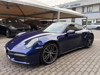 Usata Porsche 911 Turbo S 650 CV (478 kW) 2020 Blu / metallizzato Coupé