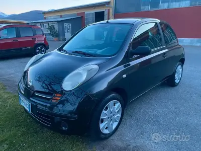 Usata Nissan Micra Acenta 86 CV (63 kW) 2008 Nero Berlina