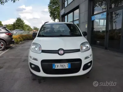 Usata Fiat Panda Easy 80 CV (58 kW) 2014 Bianco Utilitaria