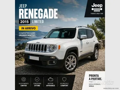 Occasion Jeep Renegade Limited 120 ch (88 kW) 2015 Blanc SUV