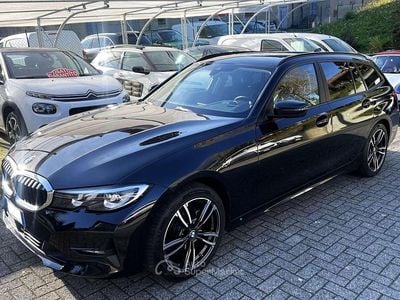 Usata BMW 318 Sport Line 150 CV (110 kW) 2022 Nero Station wagon