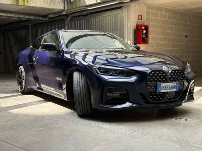 Usata BMW 420 Coupé M Sport 190 CV (139 kW) 2021 Blu/azzurro Coupé