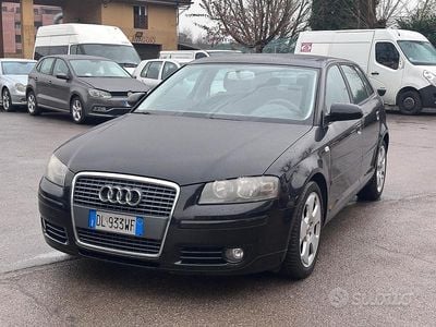 Usata Audi A3 Ambition 105 CV (77 kW) 2008 Nero Utilitaria