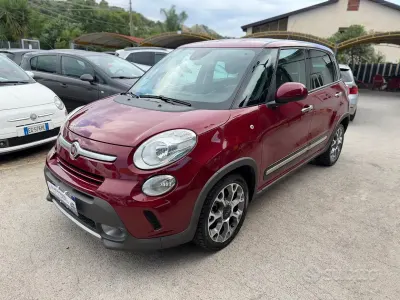 Usata Fiat 500L Lounge 120 CV (88 kW) 2014 Rosso Monovolume