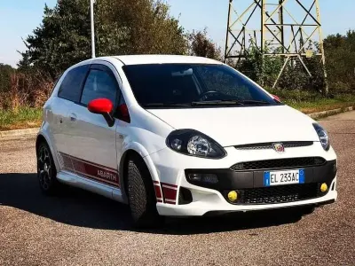 Usata Abarth Punto Evo 163 CV (119 kW) 2012 Bianco Utilitaria