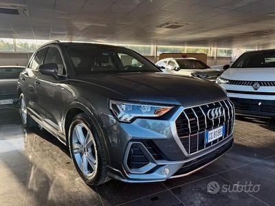 Usata Audi Q3 S-Line 150 CV (110 kW) 2021 Grigio antracite metallizzato SUV