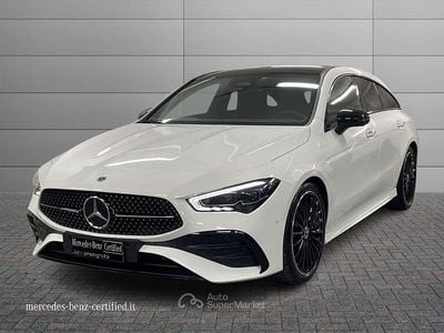 Usata Mercedes CLA200 Shooting Brake AMG line 150 CV (110 kW) 2023 Bianco Station wagon
