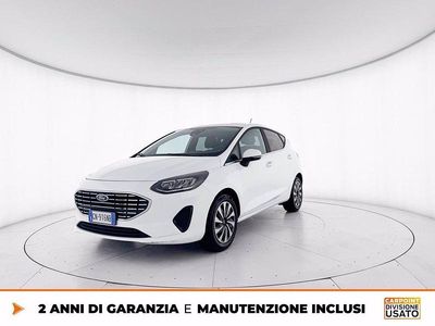 Usata Ford Fiesta Titanium 125 CV (91 kW) 2023 Bianco Utilitaria