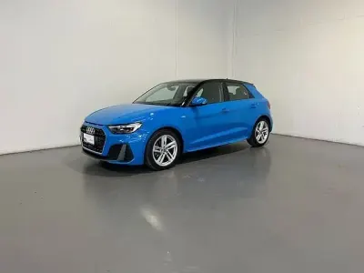Usata Audi A1 Sportback S-Line 110 CV (80 kW) 2021 Blu Utilitaria