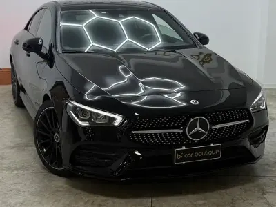 Usata Mercedes CLA200 Premium 150 CV (110 kW) 2022 Nero Berlina