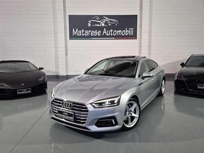 Usata Audi A5 Ambiente 190 CV (139 kW) 2019 Argento Berlina