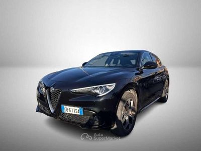 Usata Alfa Romeo Stelvio Ti 210 CV (154 kW) 2020 Nero metallizzato SUV