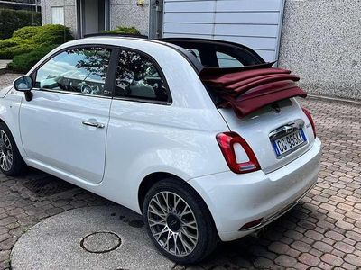 Begagnad Fiat 500C Dolcevita 69 HK (50 kW) 2021 Vit Cab