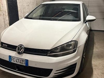 Usata VW Golf VII GTD 184 CV (135 kW) 2016 Bianco Berlina