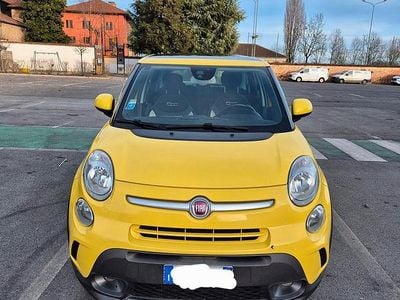Begagnad Fiat 500 Trekking 85 HK (62 kW) 2014 Gul Halvkombi