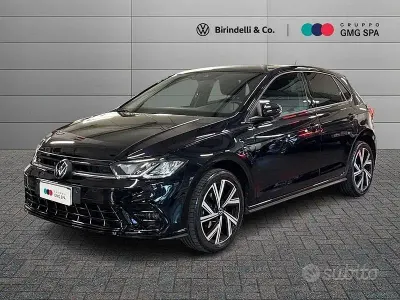 Usata VW Polo R-line 110 CV (80 kW) 2023 Grigio Utilitaria