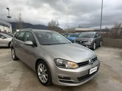 Second-hand VW Golf VII Highline 105 CP (77 kW) 2014 Argintiu Break