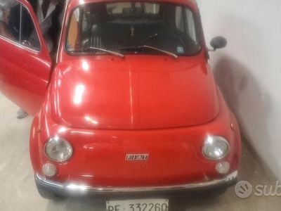 Usata Fiat 500 1970 Rosso Utilitaria