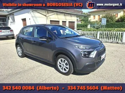 Usata Citroën C3 Feel 83 CV (61 kW) 2022 Grigio Berlina