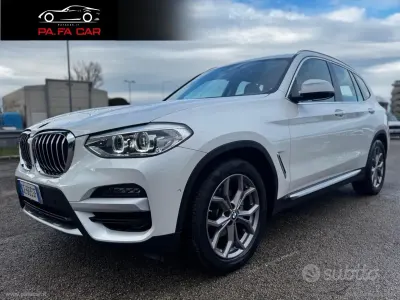 Usata BMW X3 xLine 190 CV (139 kW) 2021 Bianco SUV