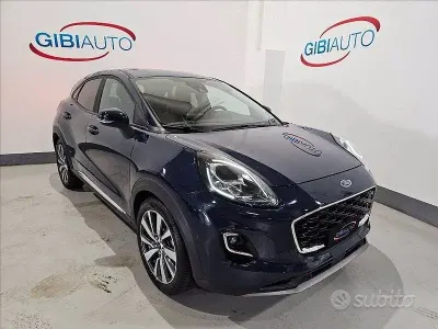 Usata Ford Puma Titanium X 125 CV (91 kW) 2022 Blu SUV