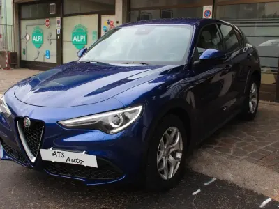 Usata Alfa Romeo Stelvio Business 190 CV (139 kW) 2020 Blu SUV