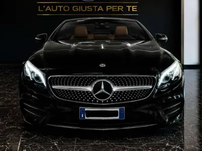 Usata Mercedes E220 Premium Plus 194 CV (142 kW) 2018 Nero Cabrio