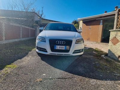 Usata Audi A3 Cabriolet S-Line 140 CV (102 kW) 2012 Bianco Cabrio