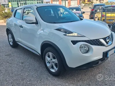 Usata Nissan Juke Acenta 110 CV (80 kW) 2014 Bianco SUV
