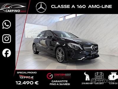 Occasion Mercedes A160 Premium 90 ch (66 kW) 2017 Noir Berline