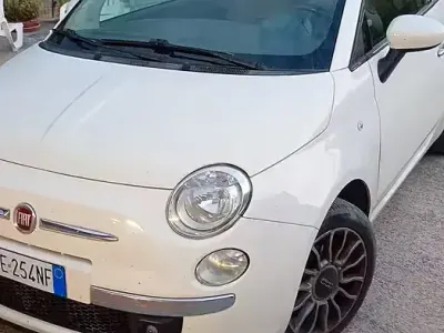 Usata Fiat 500 69 CV (50 kW) 2013 Bianco Cabrio