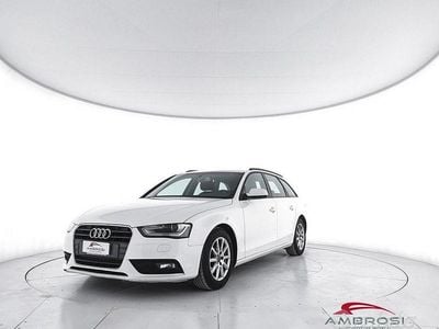 Begagnad Audi A4 136 HK (100 kW) 2014 Vit Kombi