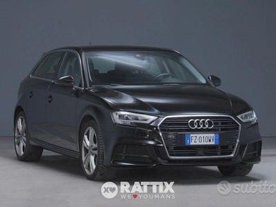 Usata Audi A3 Admired 131 CV (96 kW) 2020 Nero Berlina