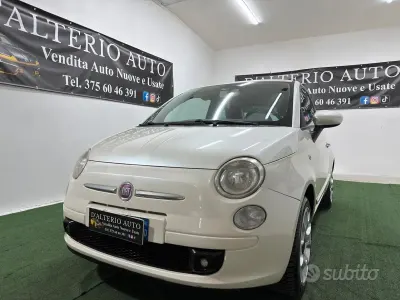 Usata Fiat 500 69 CV (50 kW) 2009 Bianco Cabrio