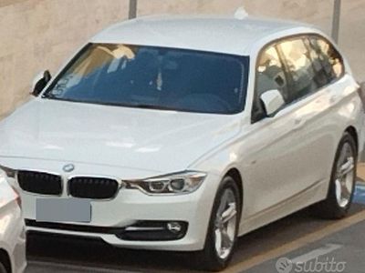 Usata BMW 318 Sport Line 143 CV (105 kW) 2014 Bianco Station wagon