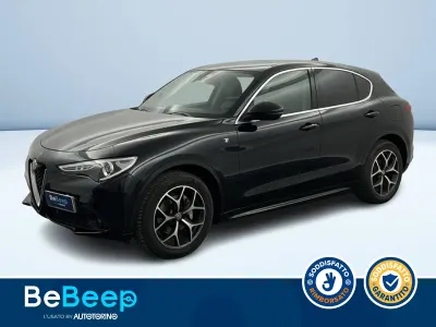 Usata Alfa Romeo Stelvio Ti 210 CV (154 kW) 2021 Nero pastello SUV