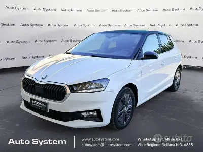 Usata Skoda Fabia Style 80 CV (58 kW) 2023 Bianco Utilitaria
