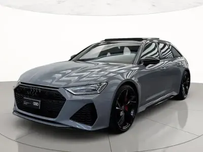 Usata Audi RS6 Comfort 600 CV (441 kW) 2021 Grigio nardo Station wagon