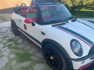 Usata Mini Cooper Cabriolet 116 CV (85 kW) 2005 Bianco Cabrio