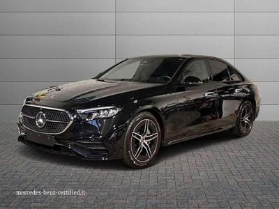 Usata Mercedes E220 Advanced 197 CV (144 kW) 2024 Nero Berlina